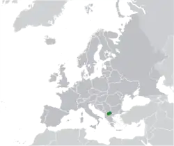 Location of&nbsp;North Macedonia&nbsp;(green)in Europe&nbsp;(dark grey)&nbsp; –&nbsp; [Legend]