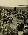 Fallujah's Caravanserai in use, ca. 1914, Iraq