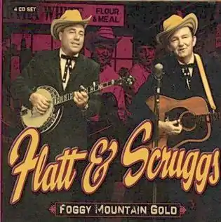 Picture of Earl Scruggs and Lester Flatt with names underneath