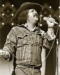 Freddy Fender performing Tejano music after The Johnny Cash Show in Nashville, Tennessee (1977)