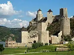 Golubac Fortress in Đerdap National park, Serbia