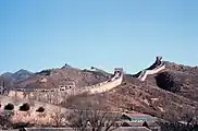 The Great Wall during autumn/winter