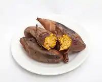 Gungoguma, roasted sweet potatoes