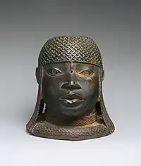 Bronze head