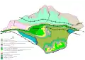 Geological map of the island