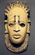 Room 25 - Benin ivory mask of Queen Idia, Nigeria, 16th century AD