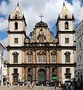 Church and Convent of São Francisco, Salvador, built between 1686 and 1752.