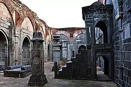 Interior of a Sultanate era imperial mosque