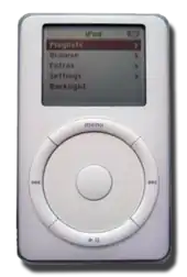 2nd generation iPod (2002).