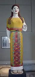 Peplos Kore color reconstruction