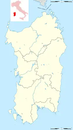 Cagliari is located in Sardinia