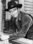 James Drury as the Virginian