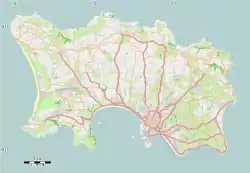 St Helier is located in Jersey
