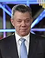 Juan Manuel Santos, former president of Colombia and recipient of the 2016 Nobel Peace Prize