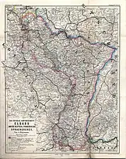 The general government of Elsass (1875) by A.&nbsp;Petermann.