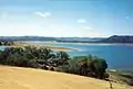 Lake Burrendong, formed at the confluence of the Macquarie River and Cudgegong River, 1995