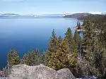 The Nevada shore of Lake Tahoe