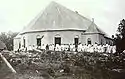 Stone church in Satupaʻitea on Savaiʻi c. 1908