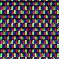 LCD (Triangular pixel geometry)