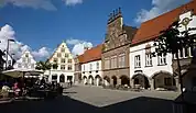 Lemgo Town Hall at the market square