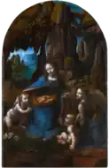 Leonardo da VinciThe Virgin of the Rocks