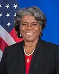 Linda Thomas-Greenfield, United States ambassador to the United Nations under President Joe Biden