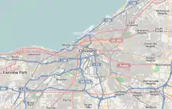 Progressive Field is located in Cleveland