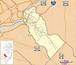 Camden is located in Camden County, New Jersey