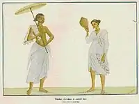 Saint Thomas Christians or Syrian Christians of ancient days from an old painting.