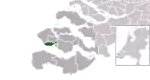 Location of Vlissingen