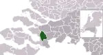 Location of Bergen op Zoom