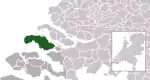 Location of Schouwen-Duiveland