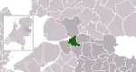 Location of Zwartewaterland