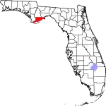 A state map highlighting Franklin County in the northwestern part of the state. It is medium in size.