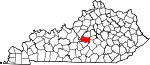 State map highlighting Marion County