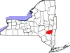 State map highlighting Greene County