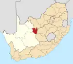 Frances Baard District within South Africa