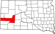 Pennington County map