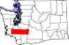 State map highlighting Lewis County