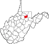 State map highlighting Taylor County