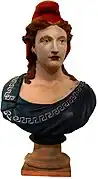 Anonymous bust of Marianne, with the Phrygian cap (Palais du Luxembourg, Paris).