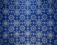 Fifth-century "Garden of Eden" mosaic in mausoleum of Galla Placidia in Ravenna, Italy. UNESCO World Heritage Site.