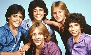 Menudo, c. 1981. (top) Miguel, Johnny and Xavier, (bottom) René and Ricky.