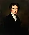 Portrait of young Michael Faraday, c. 1826