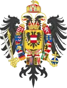 Coat of arms from 1804 to 1806 under Francis II