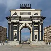 Triumphal Arch of Moscow, by Joseph Bové