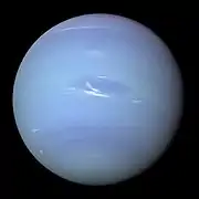 Voyager 2 image of Neptune