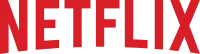 Logo for the Netflix service.