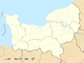 Caen is located in Normandy