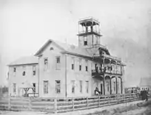 A college building in 1890